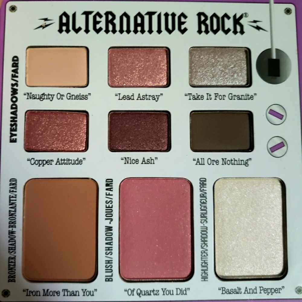 New The Balm Alternative Rock Palette Volume 1